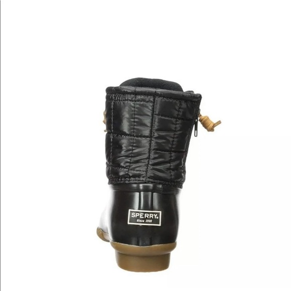 NEW Sperry Saltwater Quilted Duck Boots- ret $130! - Picture 6 of 8